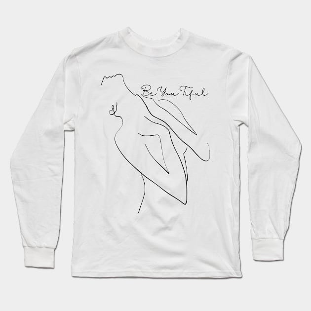 BeYouTiful Long Sleeve T-Shirt by Khieyah Fashion